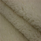 Commercial Sherpa Sheepskin Fabric Shrink - Resistant For  Garment