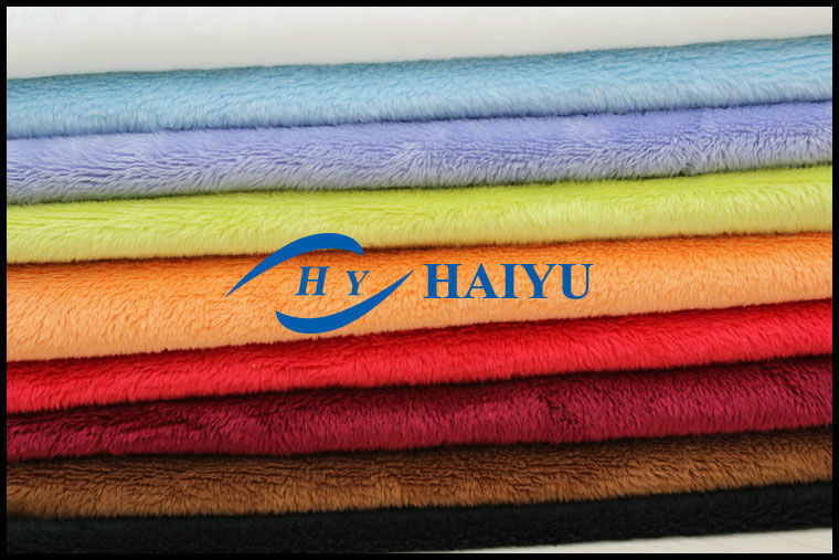 minky fabric manufacturer cushions home textile plush velboa fabric